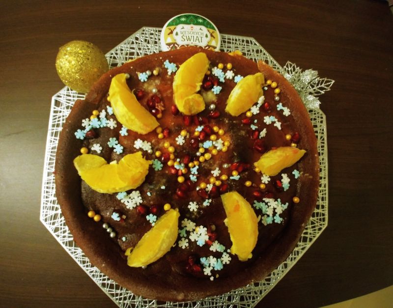 Sernik z pomarańczową nutą Sernik z pomarańczową nutą