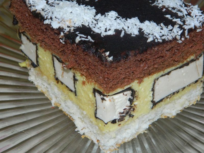 Sernik z ptasim mleczkiem Sernik z ptasim mleczkiem