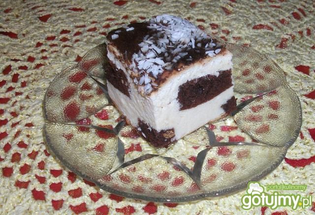 Sernik z szachownicą Sernik z szachownicą