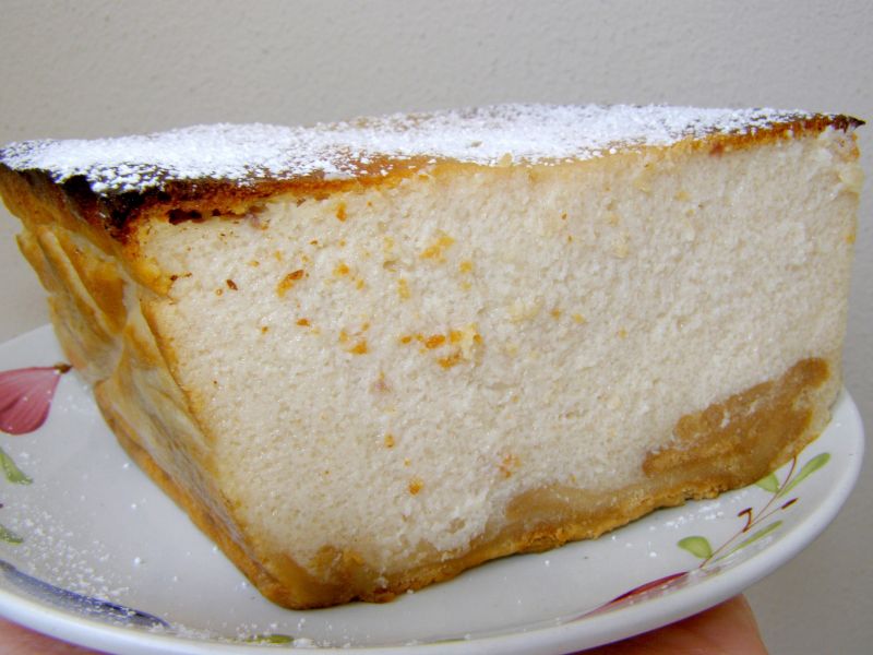 Sernik  z tego co w lodówce