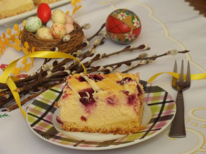 Sernik z wiśniami Sernik z wiśniami