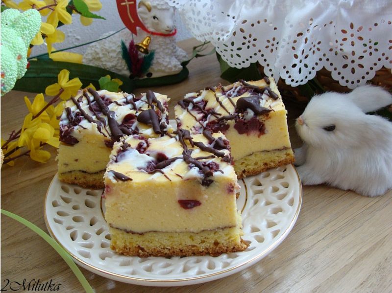 Sernik z wiśniami Sernik z wiśniami