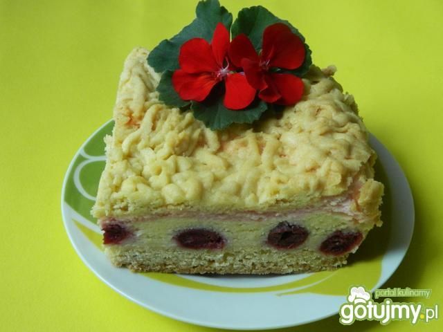 Sernik z wiśniami 8