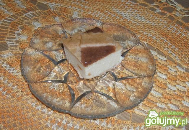 Sernik ze skórka pomarańczową Sernik ze skórka pomarańczową