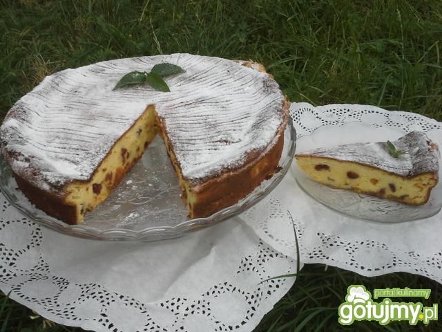 Sernik żurawinowy Danusi