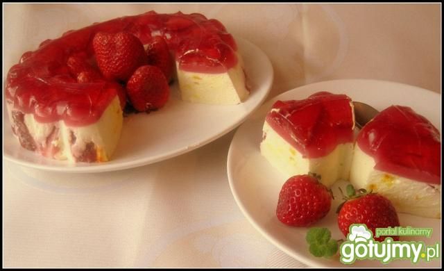 Sernikowa Panna Cotta z szafranem 