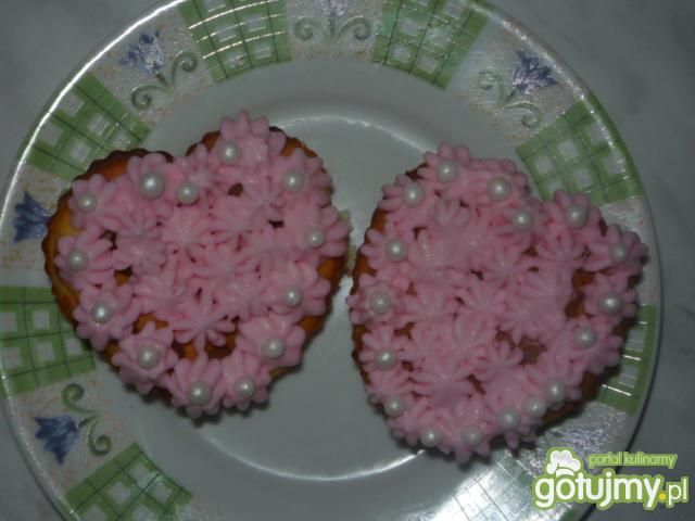 Sernikowe serduszka Sernikowe serduszka