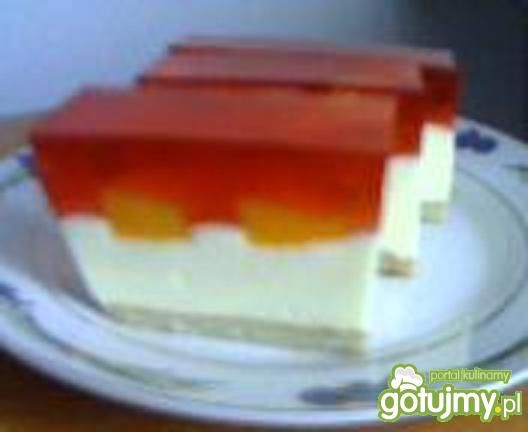 Sero-śmietanowiec na herbatnikach Sero-śmietanowiec na herbatnikach