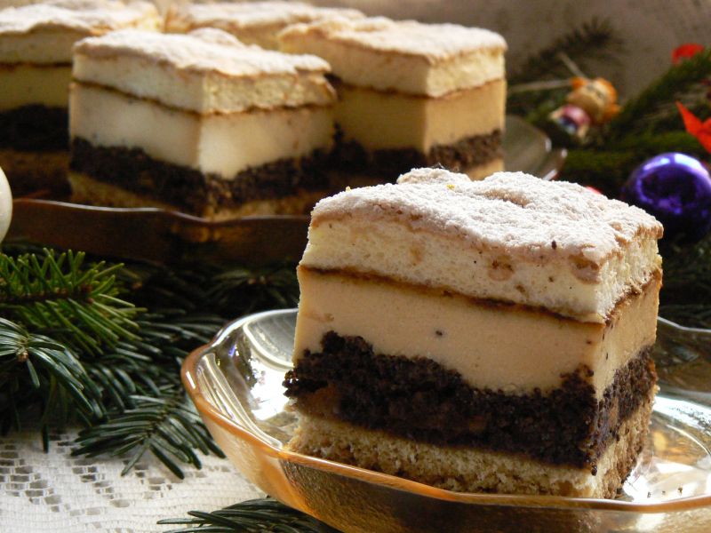 Seromak na kruchym cieście