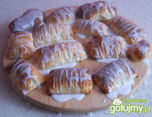 Serowe bułeczki z jabłkiem