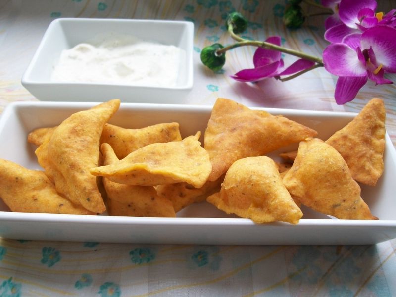 Serowe kąski z ziołami Serowe kąski z ziołami