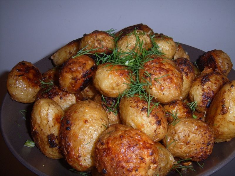 Serowo - cebulowe młode ziemniaki