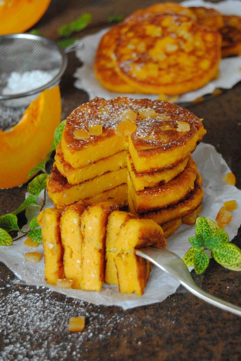 Serowo- dyniowe racuszki