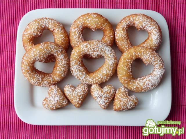 Serowo-pomarańczowe oponki Serowo-pomarańczowe oponki