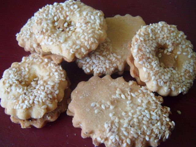 Sezamki z masą kawową Sezamki z masą kawową