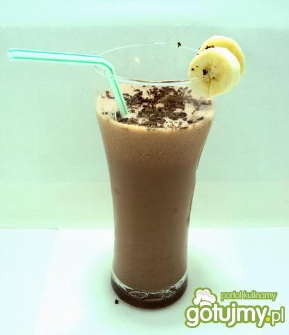 Shake bananowo-czekoladowy wg przejs