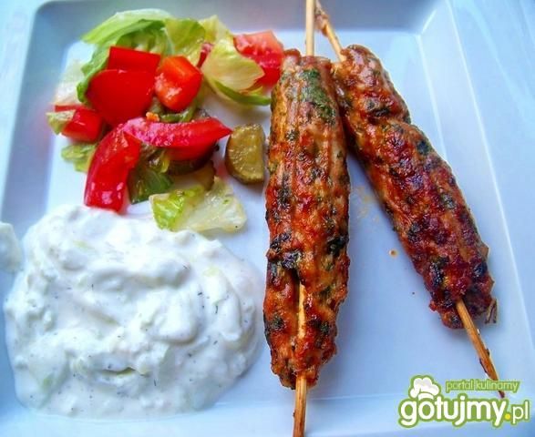 Shish kebab z grilla