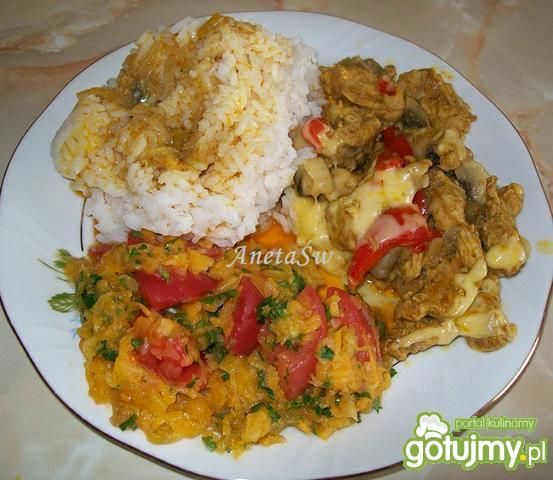 Shoarma pod serową pierzynką Shoarma pod serową pierzynką