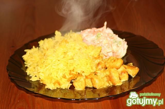 Shoarma(Szałarma) z ryżem