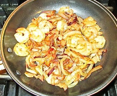 Shrimp and grits - danie amerykańskie