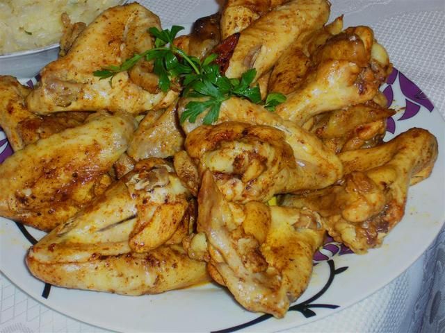 Skrzydełka bardzo szybkie z gęsiarki Skrzydełka bardzo szybkie z gęsiarki