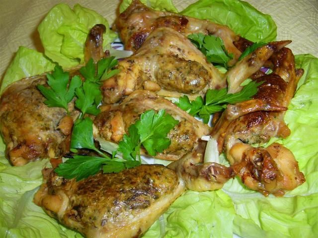 Skrzydełka faszerowane a la żabie udka