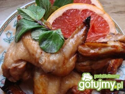 Skrzydełka grejpfrutowo-miętowe Skrzydełka grejpfrutowo-miętowe