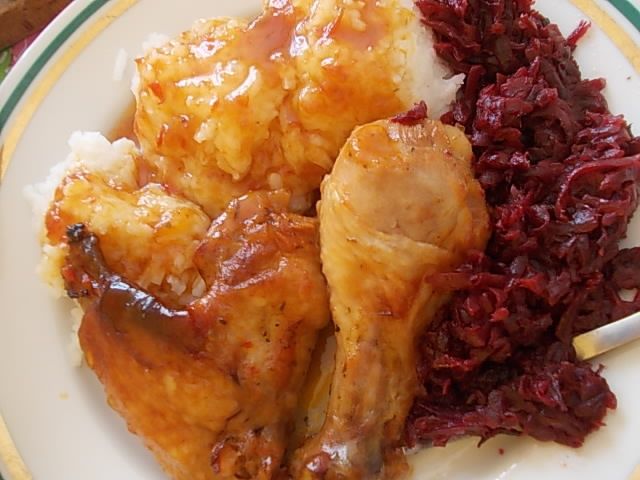 Skrzydełka i podudzia w miodzie Skrzydełka i podudzia w miodzie