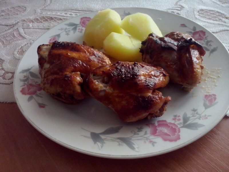 Skrzydełka marynowane w jogurcie Skrzydełka marynowane w jogurcie