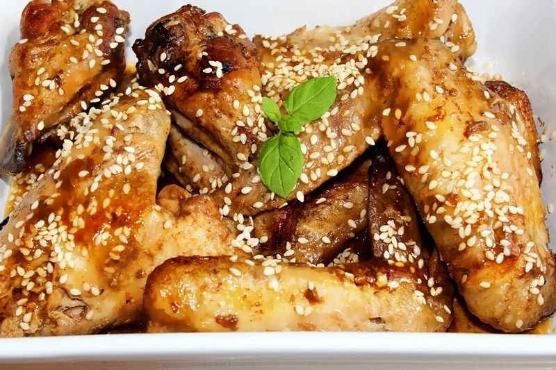 Skrzydełka marynowane w Sosie Hoisin