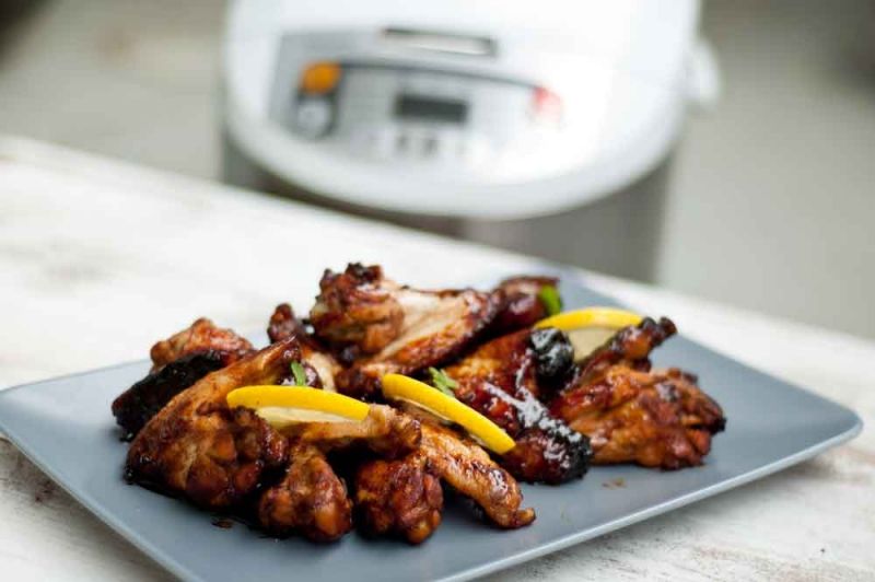 Skrzydełka miodowo-cytrynowe