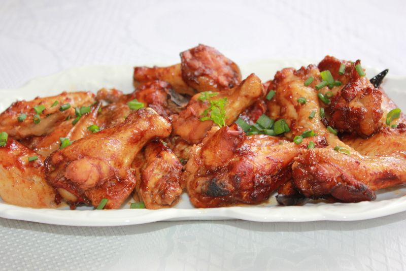 Skrzydełka ogniste bardzo kleiste Skrzydełka ogniste bardzo kleiste