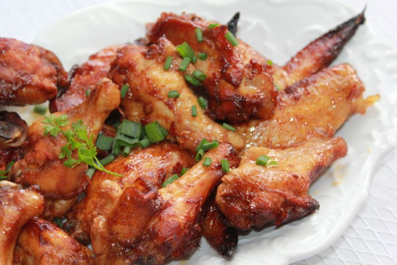 Skrzydełka ogniste bardzo kleiste Skrzydełka ogniste bardzo kleiste