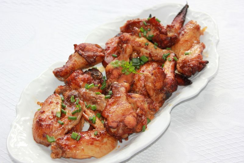 Skrzydełka ogniste bardzo kleiste Skrzydełka ogniste bardzo kleiste