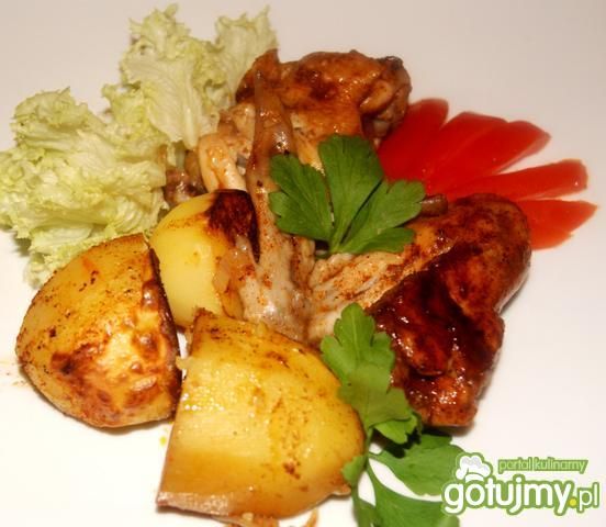 Skrzydełka - ostra śliwka  Skrzydełka - ostra śliwka