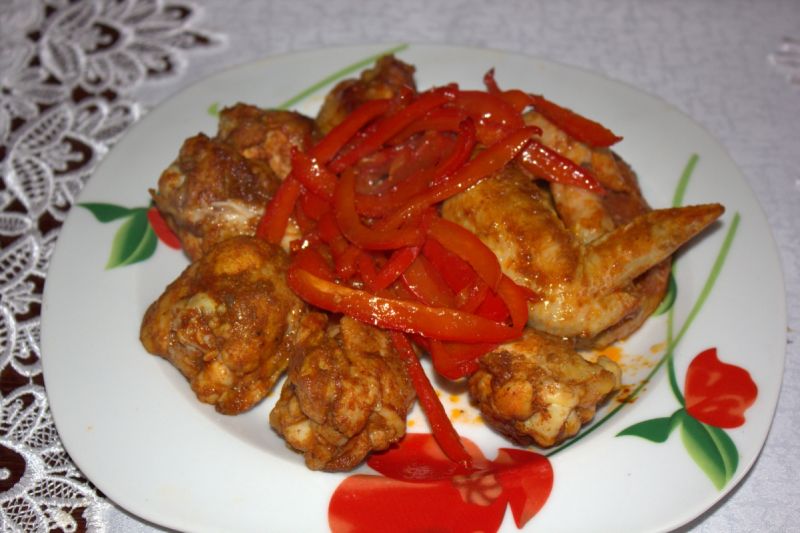 Skrzydełka po diabelsku 