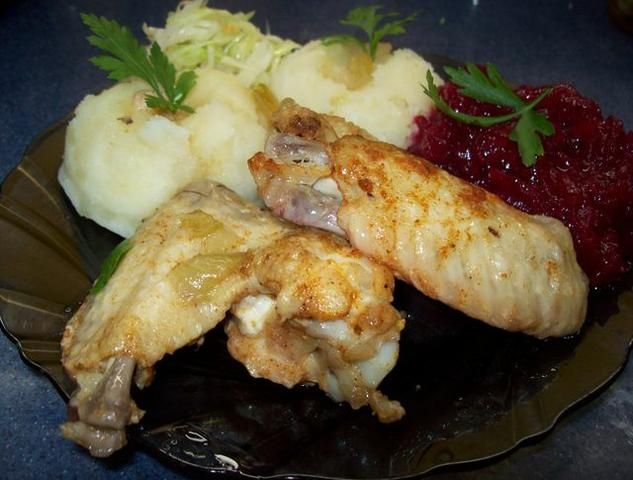 Skrzydełka po węgiersku 