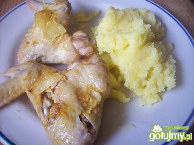 Skrzydełka w musztardzie  Skrzydełka w musztardzie