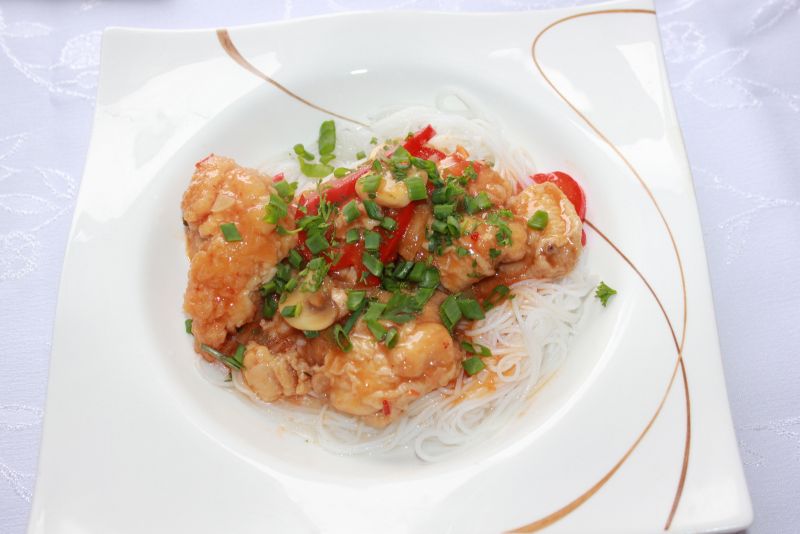 Skrzydełka w sosie azjatyckim Skrzydełka w sosie azjatyckim