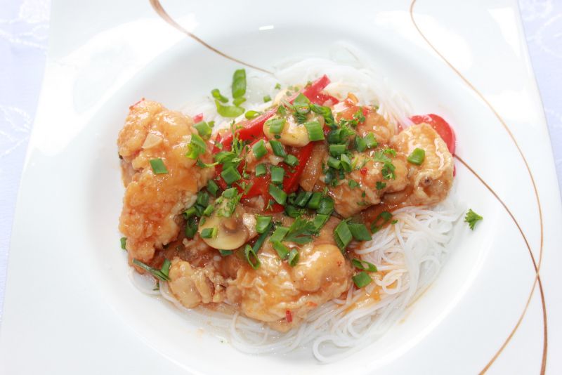 Skrzydełka w sosie azjatyckim Skrzydełka w sosie azjatyckim