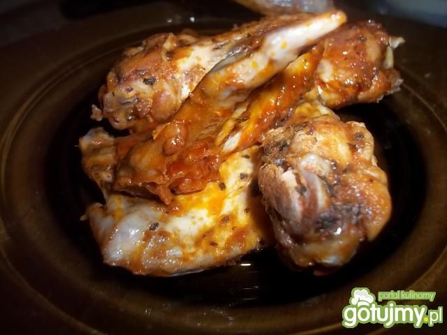 Skrzydełka w sosie pomidorowym