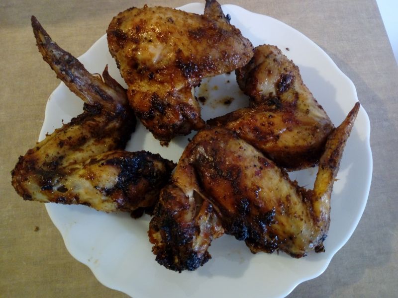 Skrzydełka z grilla 1 Skrzydełka z grilla 1