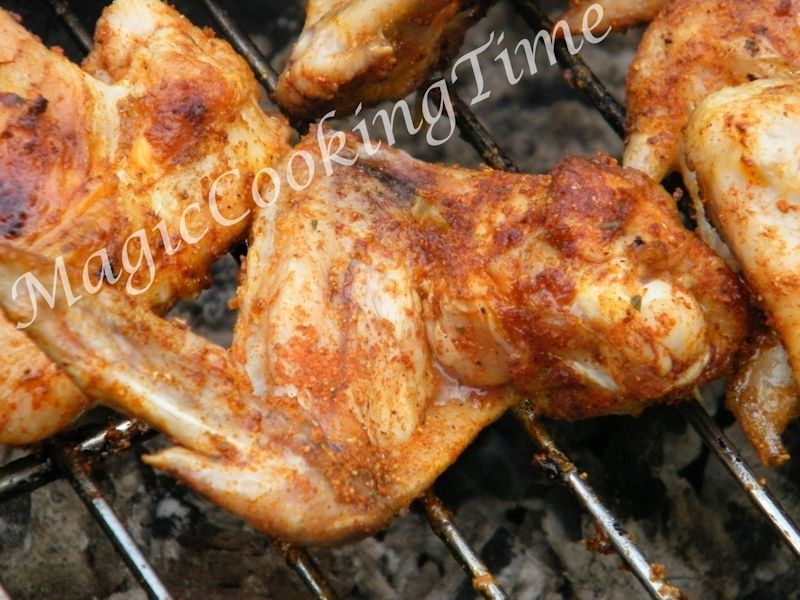 Skrzydełka z grilla Skrzydełka z grilla