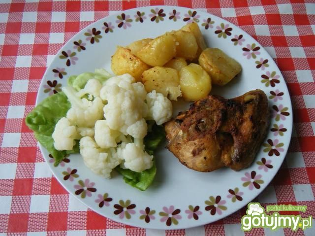 Skrzydełka z kurczaka w kostce rosołowej