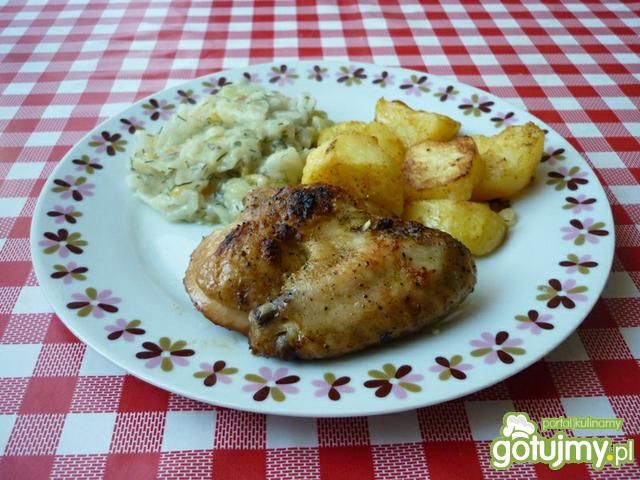 Skrzydełka z kurczaka w marynacie.