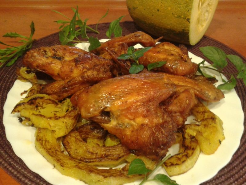 Skrzydełka z piekarnika