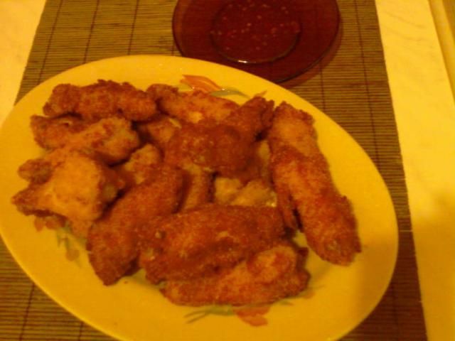 Skrzydełka z sosem chili