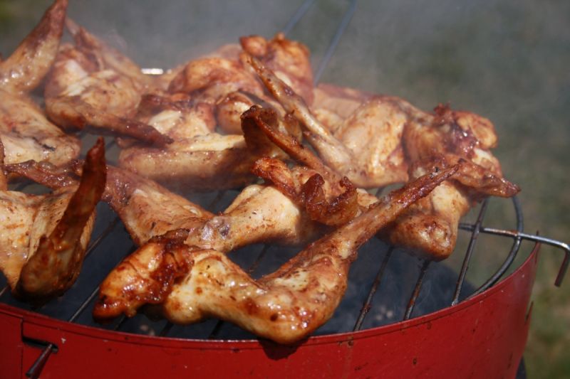 Skrzydełka ziołowo pomidorowe