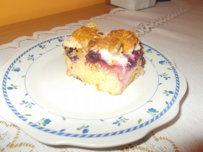 Skubaniec z borówkami  Skubaniec z borówkami