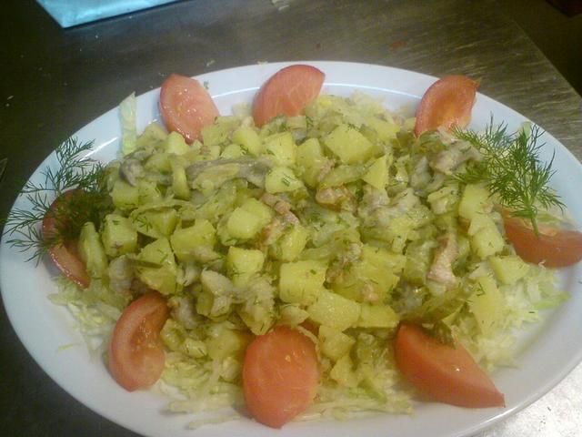 Śląska sałatka śledziowa